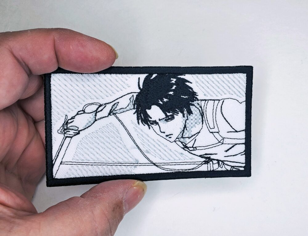 Popular Iron Sew On Anime patches Animime - Attack on Titan Eren Yaeger