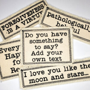 Custom Word/Name Patches