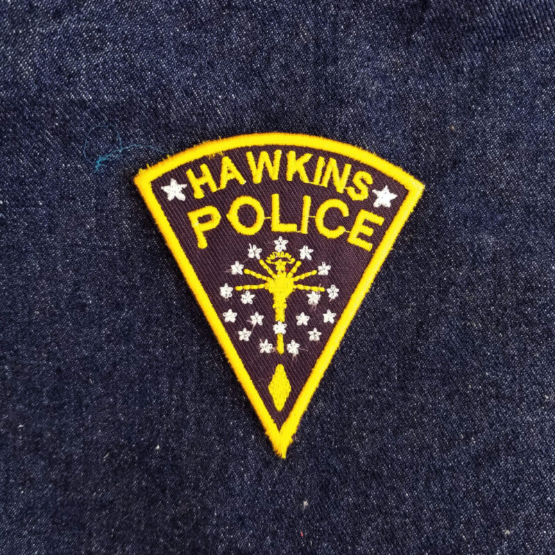 Hawkins Police Shoulder Patch - Back Patch - Backpack Patch - Embroidery - Patch for Jean Jacket - Image 3