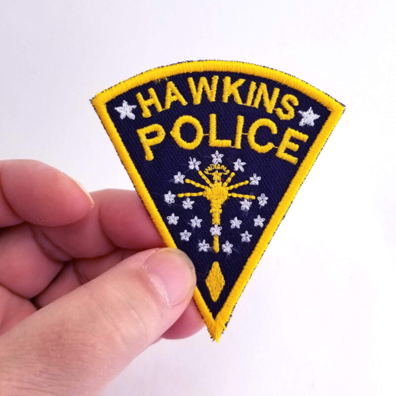 Hawkins Police Shoulder Patch - Back Patch - Backpack Patch - Embroidery - Patch for Jean Jacket